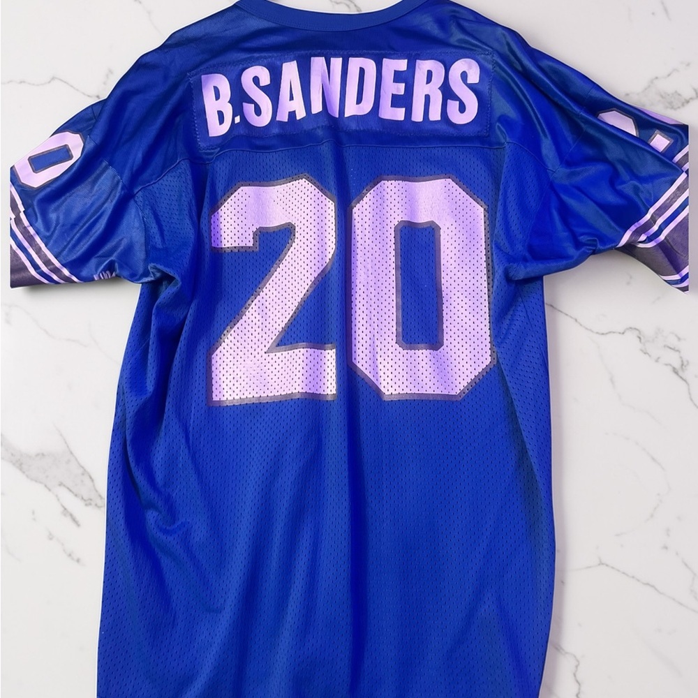 Champion Lion Barry Sanders Jersey - Picture 2 of 3